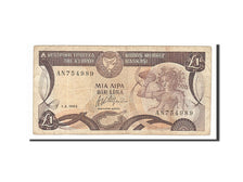 Cyprus, 1 Pound, 1992, KM #53b, 1992-02-01, VF(20-25), AN754989