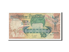 Seychelles, 10 Rupees, 1989, KM #32, VF(20-25), B001163