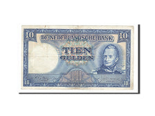 Netherlands, 10 Gulden, 1949, KM #83, 1949-03-04, VF(30-35), 4AT872316