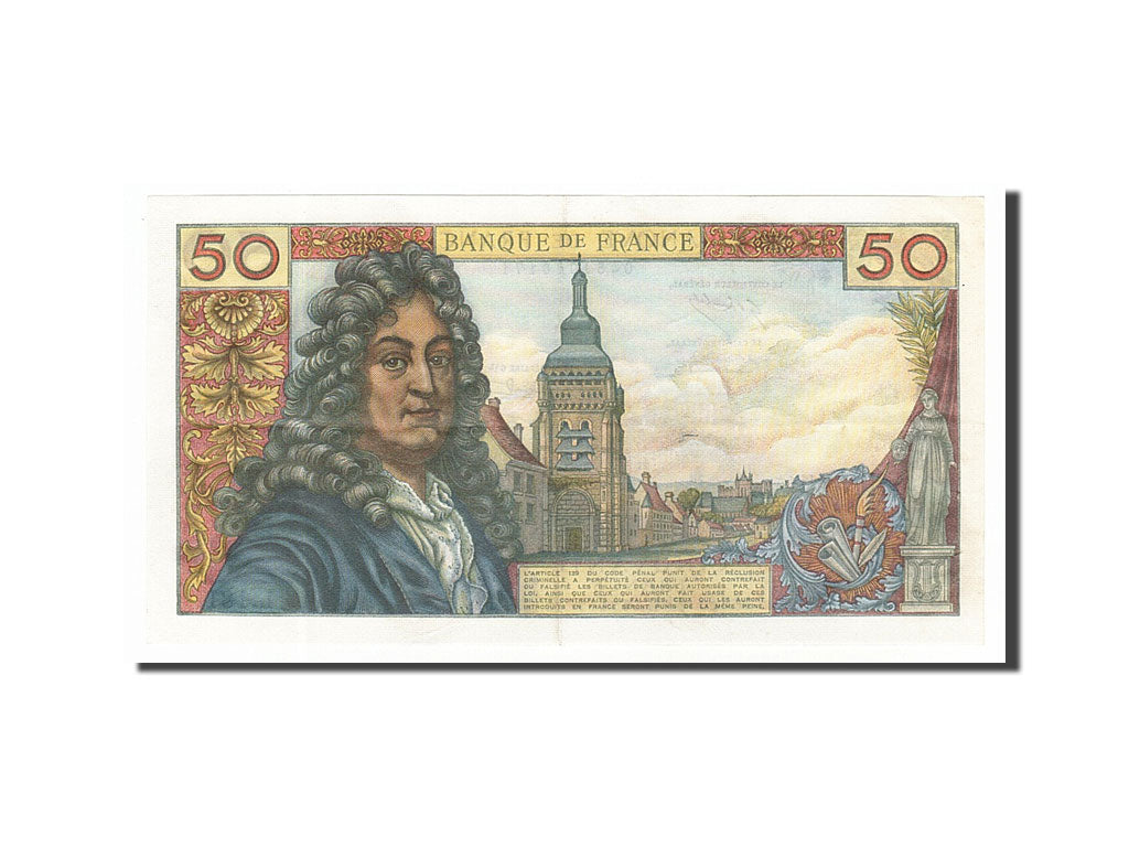 France, 50 Francs, 50 F 1962-1976 ''Racine'', 1971, KM #148d, 1971-11-05,...