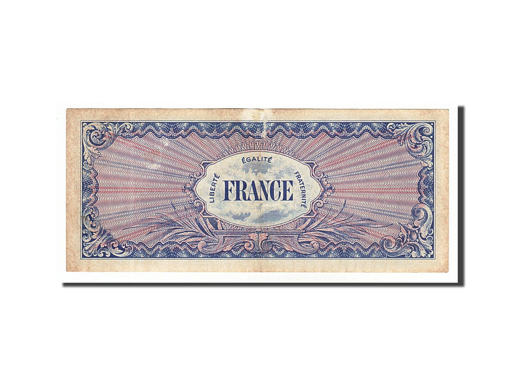 France, 100 Francs, 1945 Verso France, 1945, KM #123c, 1945-06-04, VF(20-25),...