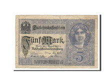 Banconote, Germania, 5 Mark, 1917, 1917-08-01, MB
