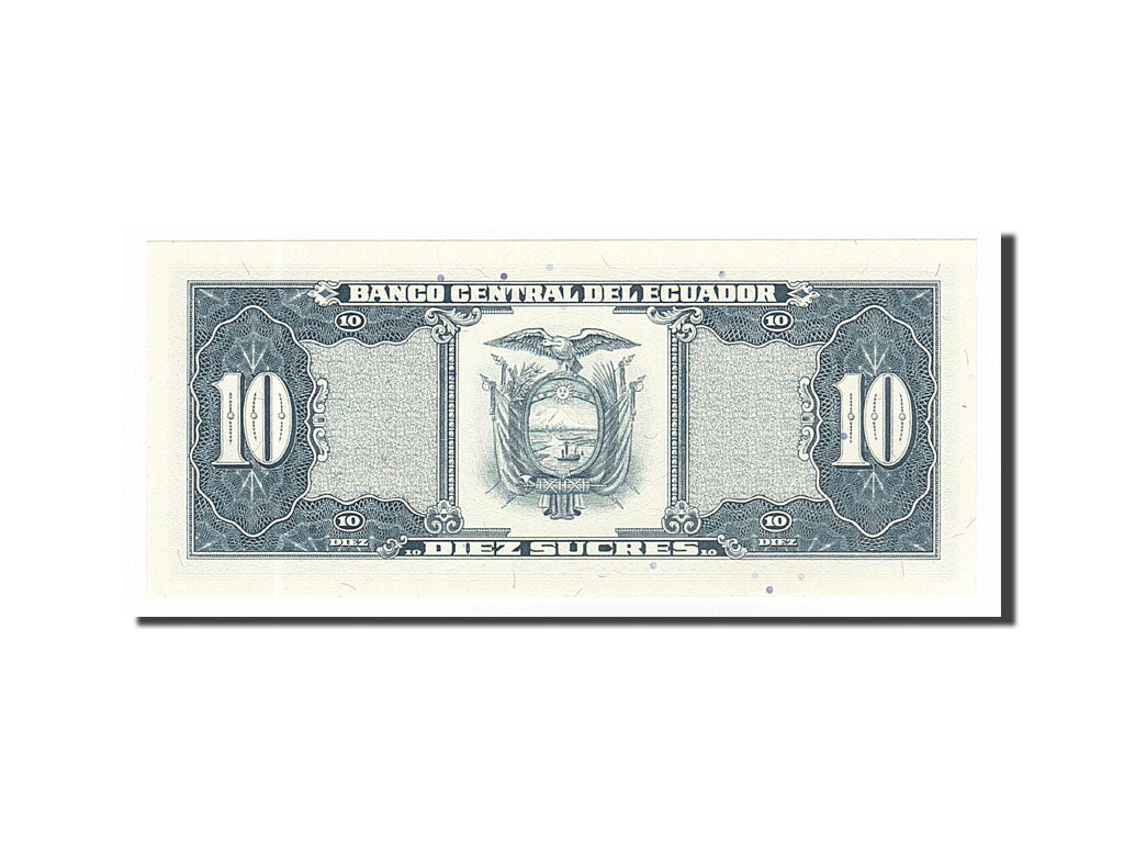 Banknote, Ecuador, 10 Sucres, 1988, 1988-11-22, UNC(65-70)