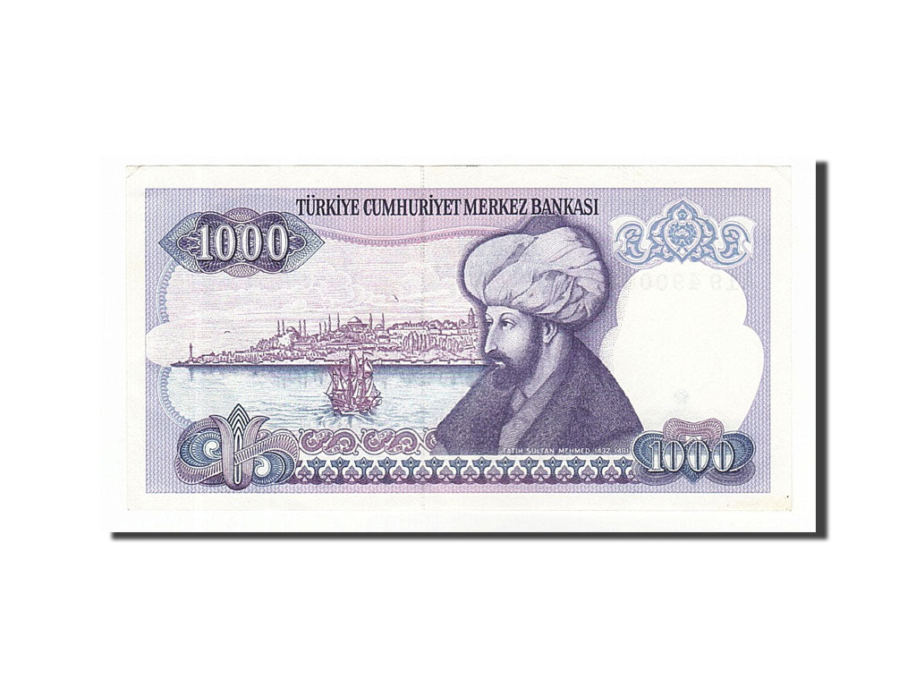 Banknote, Turkey, 1000 Lira, 1986, UNC(60-62)