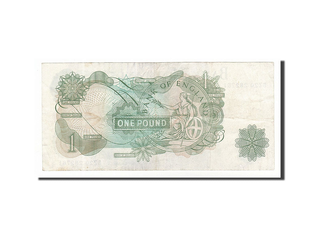 Banconote, Gran Bretagna, 1 Pound, 1970, BB
