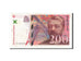 Banknote, France, 200 Francs, 200 F 1995-1999 ''Eiffel'', 1996, VF(20-25)