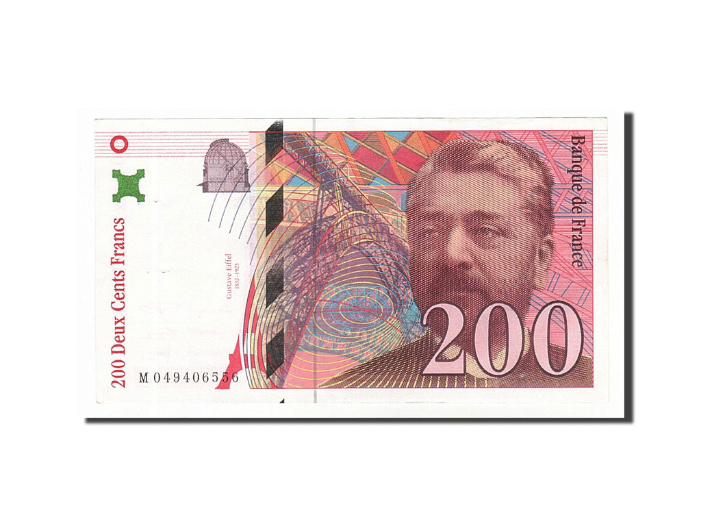 Billet, France, 200 Francs, 200 F 1995-1999 ''Eiffel'', 1996, TTB