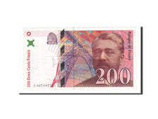 Banknote, France, 200 Francs, 200 F 1995-1999 ''Eiffel'', 1999, VF(30-35)