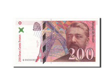 Banknote, France, 200 Francs, 200 F 1995-1999 ''Eiffel'', 1999, AU(55-58)