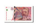 Banknote, France, 200 Francs, 200 F 1995-1999 ''Eiffel'', 1997, UNC(63)