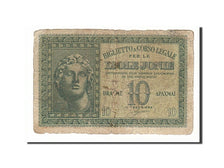 Greece, 10 Drachmai, 1941, KM #M13, F(12-15), 001 865266