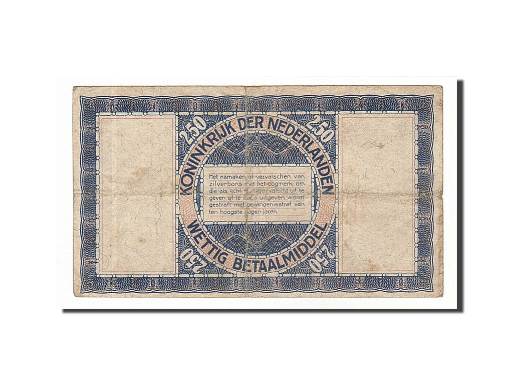 Banknote, Netherlands, 2 1/2 Gulden, 1938, 1938-10-01, VF(20-25)
