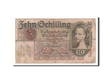 Austria, 10 Schilling, 1946, KM #122, 1946-02-02, VG(8-10), 1115 24882