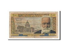France, 5 Nouveaux Francs, 5 NF 1959-1965 ''Victor Hugo'', 1964, KM #141a,...