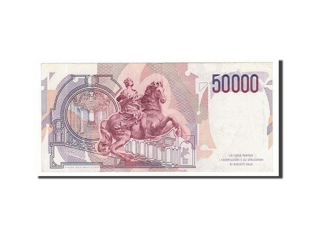 Banknote, Italy, 50,000 Lire, 1984, 1984-02-06, EF(40-45)