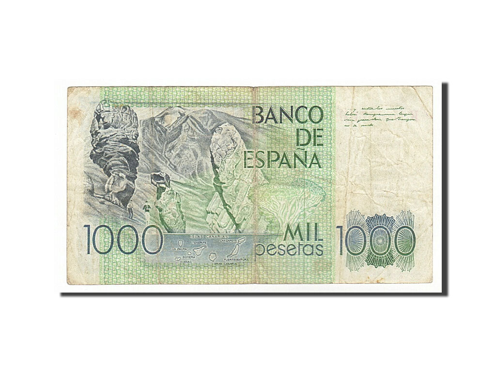 Banknote, Spain, 1000 Pesetas, 1979, 1979-10-23, VF(20-25)