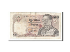 Banknot, Tajlandia, 10 Baht, 1980, VF(30-35)