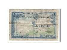 Indocina francese, 1 Piastre = 1 Dong, 1954, MB