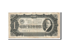 Banknote, Russia, 1 Chervonetz, 1937, VF(20-25)