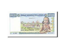 Biljet, Djibouti, 2000 Francs, 2005, NIEUW