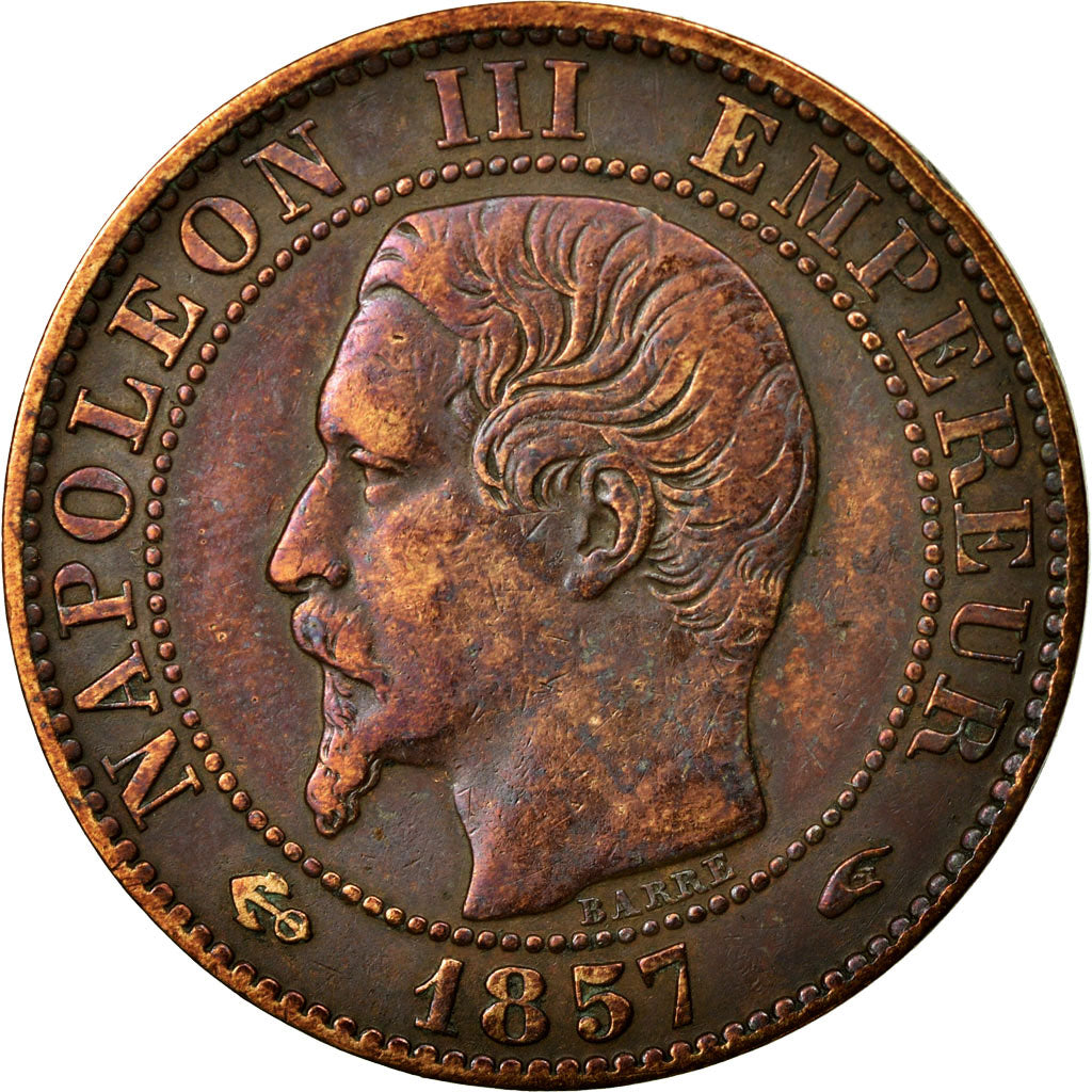 Coin, France, Napoleon III, Napoléon III, 5 Centimes, 1857, Paris, VF(30-35)