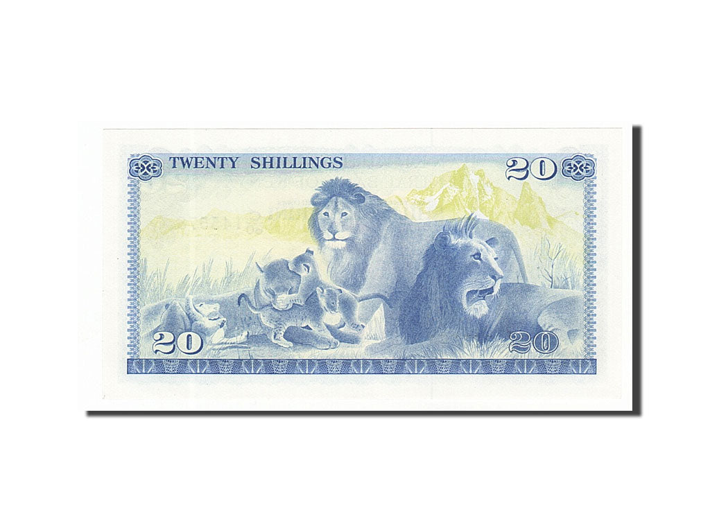 Banknote, Kenya, 20 Shillings, 1978, 1978-07-01, UNC(65-70)