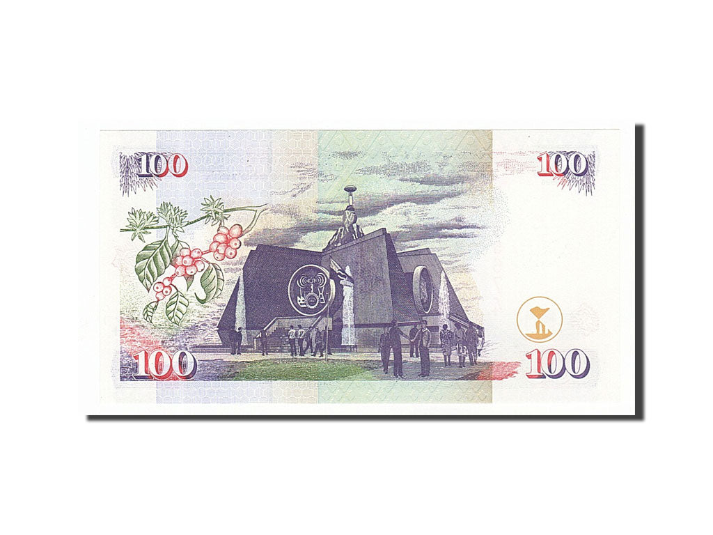 Banknote, Kenya, 100 Shillings, 1996, 1996-07-01, UNC(65-70)