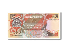 Banconote, Uganda, 200 Shillings, 1996, FDS