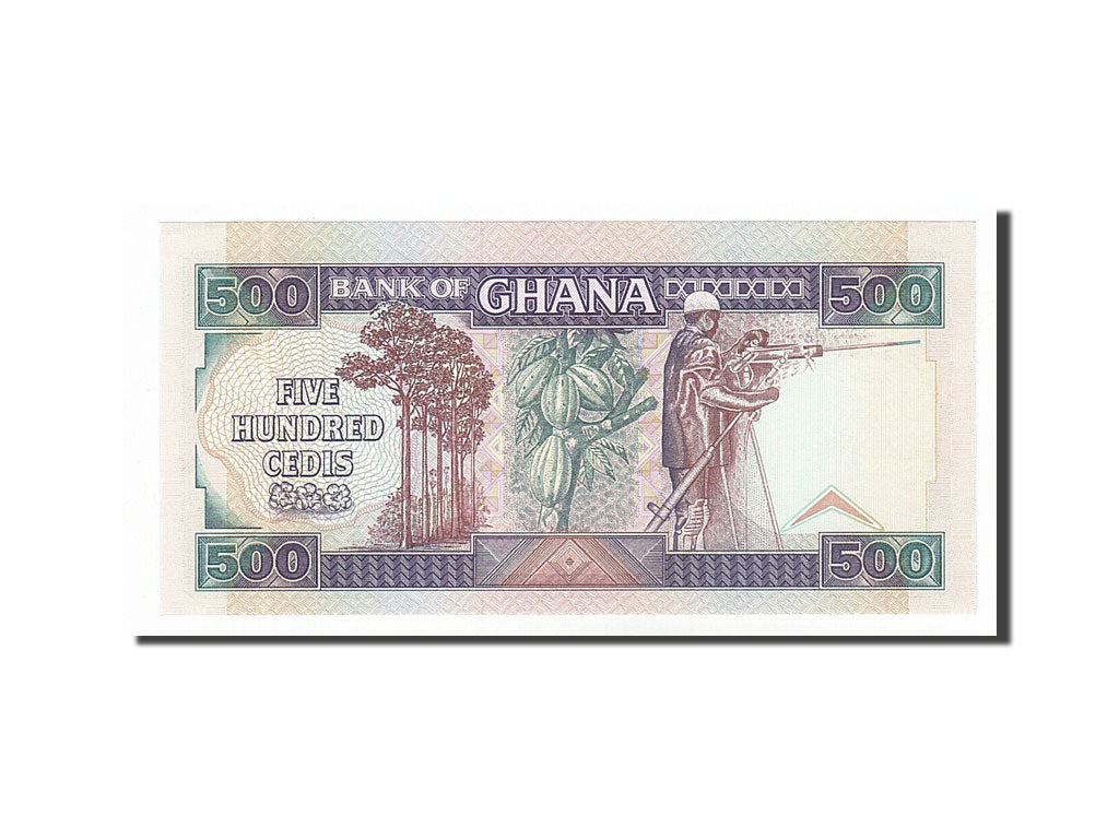 Ghana, 500 Cedis, 1994, KM #28c, 1994-06-10, UNC(65-70), D/2 7560587