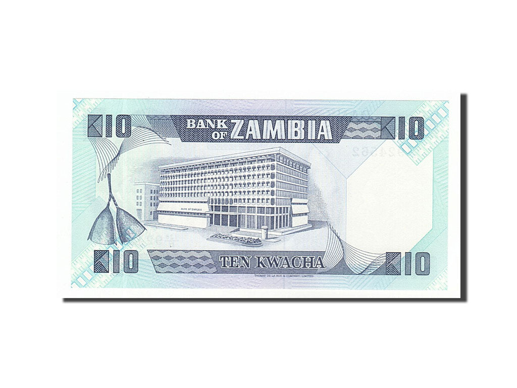 Banknote, Zambia, 10 Kwacha, 1980, UNC(65-70)