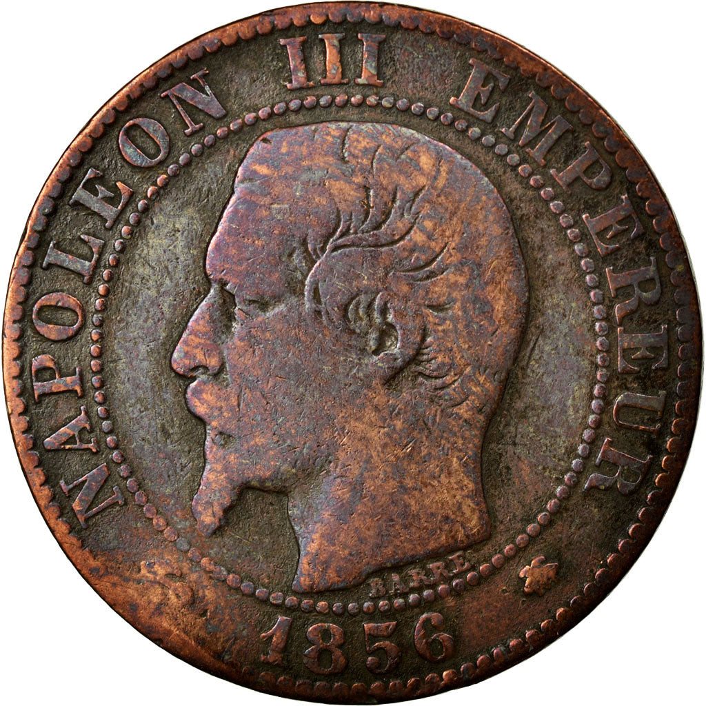 Coin, France, Napoleon III, Napoléon III, 5 Centimes, 1856, Strasbourg