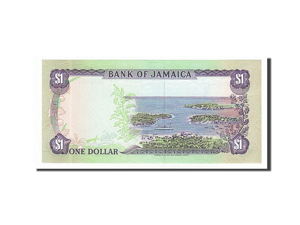 Jamaica, 1 Dollar, 1990, KM #68Ad, 1990-01-01, UNC(65-70), EC506137