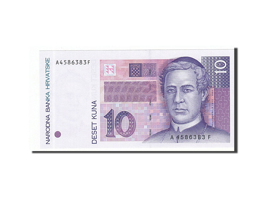 Croatia, 10 Kuna, 1993, KM #29a, 1993-10-31, UNC(65-70), A4586383F