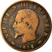 Munten, Frankrijk, Napoleon III, Napoléon III, 5 Centimes, 1856, Paris, ZG+