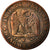 Moneda, Francia, Napoleon III, Napoléon III, 5 Centimes, 1855, Lille, BC+