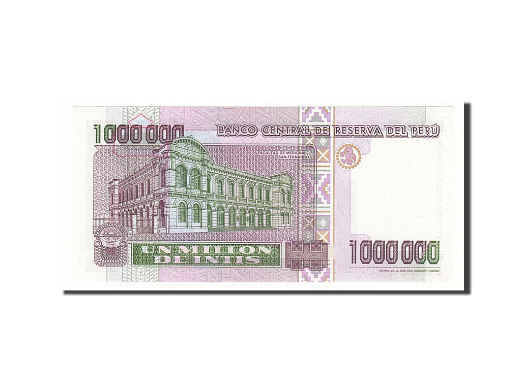 Peru, 1,000,000 Intis, 1990, KM #148, 1990-01-05, UNC(65-70), A4220827E