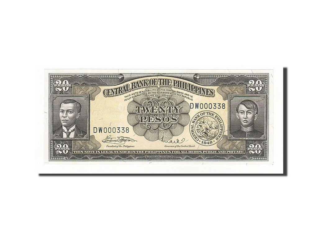 Banconote, Filippine, 20 Pesos, FDS