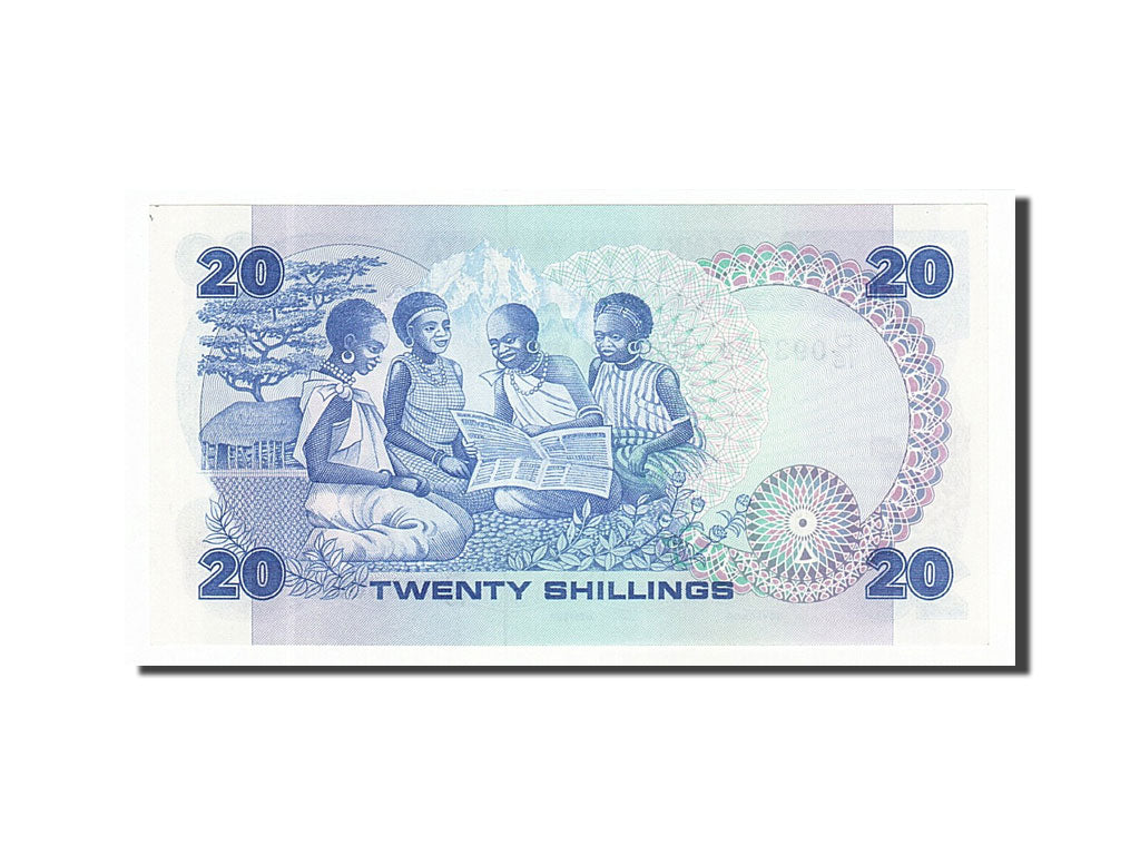 Banknote, Kenya, 20 Shillings, 1981, 1981-01-01, UNC(65-70)