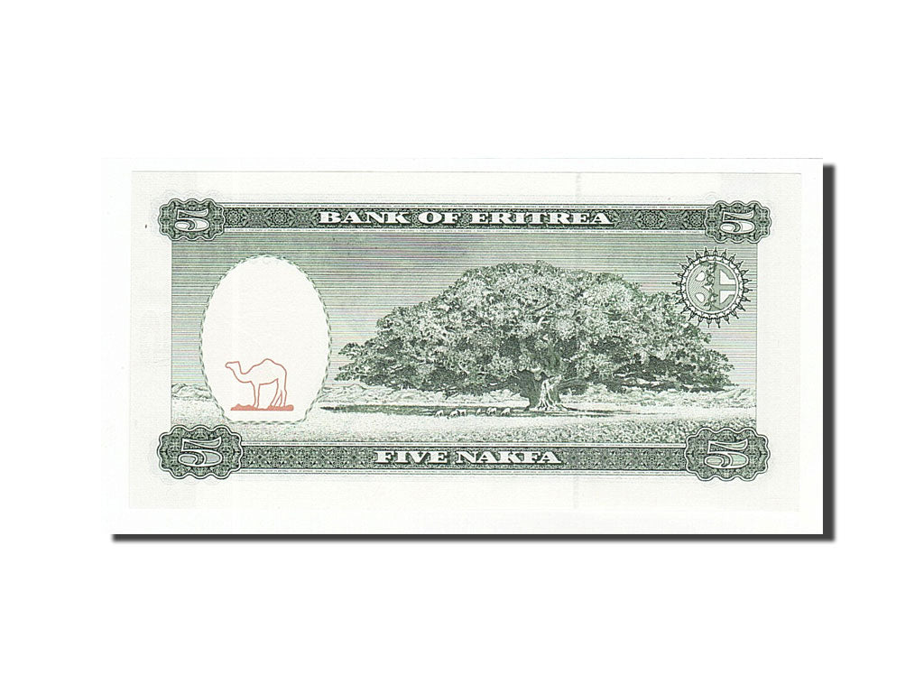 Banknote, Eritrea, 5 Nakfa, 1997, 1997-05-24, UNC(65-70)
