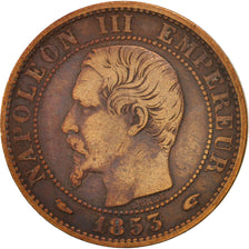 Coin, France, Napoleon III, Napoléon III, 5 Centimes, 1853, Paris, VF(20-25)