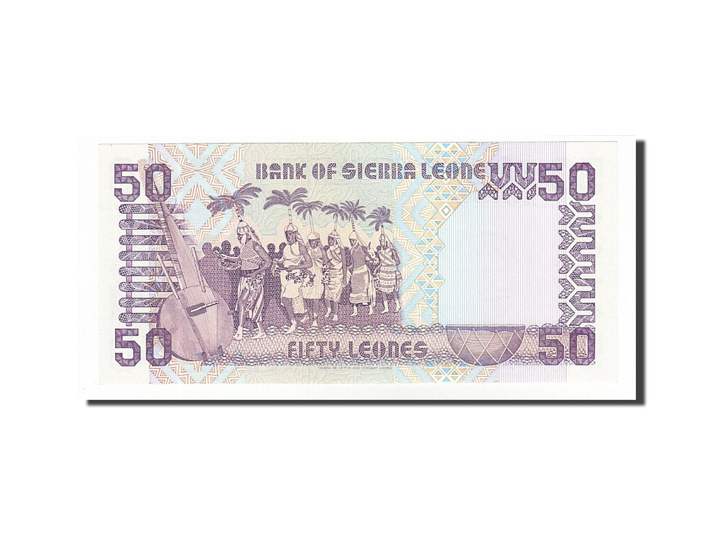 Sierra Leone, 50 Leones type Momoh