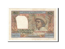 Comoros, 50 Francs, 1960, KM #2b, EF(40-45), N.2063