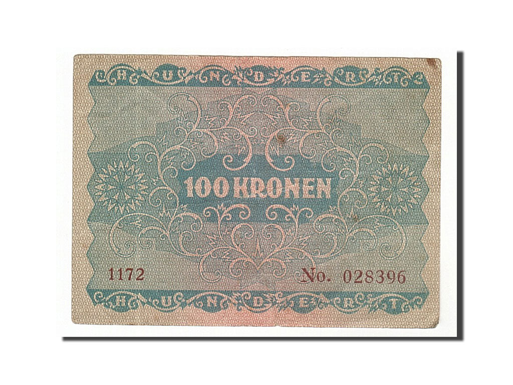 Austria, 100 Kronen, 1922, KM #77, 1922-01-02, EF(40-45), 028396