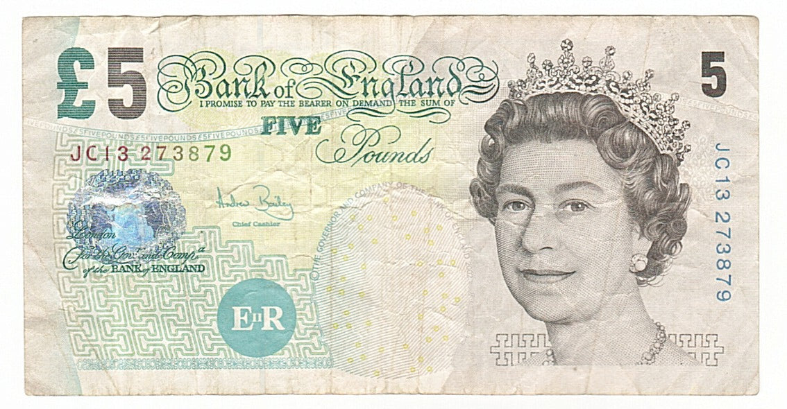 Great Britain, 5 Pounds, 2004, KM #391c, EF(40-45), JC13273879
