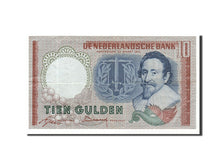 Netherlands, 10 Gulden, 1953, KM #85, 1953-03-23, EF(40-45), EAF011540