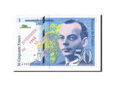 Banconote, Francia, 50 Francs, 50 F 1992-1999 ''St Exupéry'', 1993, FDS