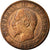 Moneda, Francia, Napoleon III, Napoléon III, 5 Centimes, 1855, Paris, BC+