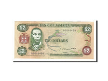 Geldschein, Jamaica, 2 Dollars, 1976, VZ