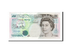 Great Britain, 5 Pounds, 1991, KM #382b, AU(55-58), BD17598628