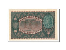 Banknote, Poland, 10 Marek, 1919, 1919-08-23, UNC(60-62)